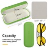 RayLove Glasses Case Hard Shell Eyeglass Case with Cleaning Cloth,