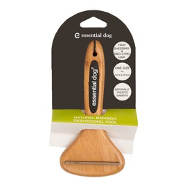 Essential Dog Natural Bamboo Deshedding Tool for Cats & Dogs, 1 Item