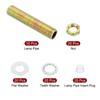 PATIKIL 1/8IP Thread 1.97 Inch Lamp Cable Kit with Lock