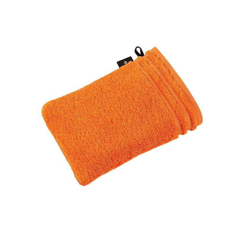 Vossen Calypso Feeling Waschhandschuh 22 x 16 cm orange