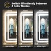 24"x32" LED Bathroom Mirror with Lights, Backlit & Front Lit,