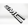 Auto Front GMC White Black OVERLAY Emblem Badge Fit 2023