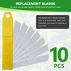 Gxcdizx Gxcdizx 10Pcs Replacement Blade for Craftsman Handi Cut 3-7/8"
