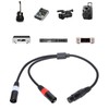 JORINDO 5‑Pin XLR Female to Double 3‑Pin XLR Male Cable