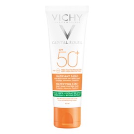 Vichy Protector Solar Anti-brillo Capital Soleil Matificante 3en1 FPS 50                                                                              