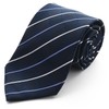 Michi Kolondon Brand Necktie, 100% Silk, Jacquard Woven, Plaid Pattern,
