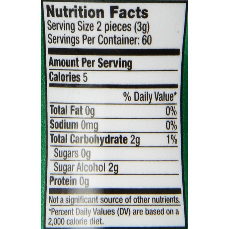 Eclipse, Sugar Free Gum Spearmint, 120 ct