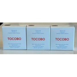 Tocobo Mini Cotton Airy Sun Stick Sunscreen SPF 50 (3) 1.14oz/33g Total Exp 5/27