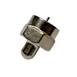 Coax Cable End Terminator Caps 75 Ohm F Type for Ports on Splitter, Wall Plates, Sattelite, Antenna (2-Pack)