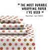 Birthday Wrapping Paper For Women - Retro Flowers - 6