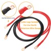 0000 Gauge Pure Copper Lugs 4/0 AWG-1/2" Ring Terminal Cable
