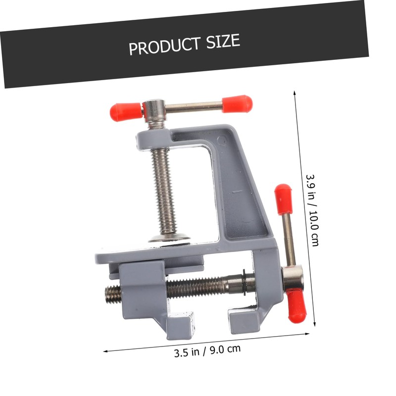 Operitacx Mini Vice for Workbenches Jewellers Small Handle Craft Device