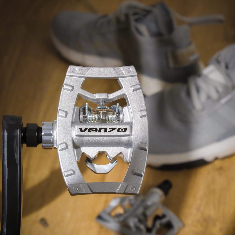 Venzo Dual Function Platform Multi-Use Compatible with Shimano SPD Mountain