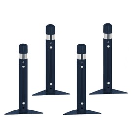 Factory Direct Partners Replacement Chunky Toddler Legs for FDP Activity Tables, Adjustable Height 15-24 inches, Includes Legs and Hardware ONLY (4-Pack) - Navy, 11542-NV