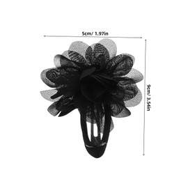 DECHOUS 20pcs Chiffon Flower Hair Clips for Lightweight Hairpins for Everyday Wear and Special Occasions Comfortable Barrettes for Little