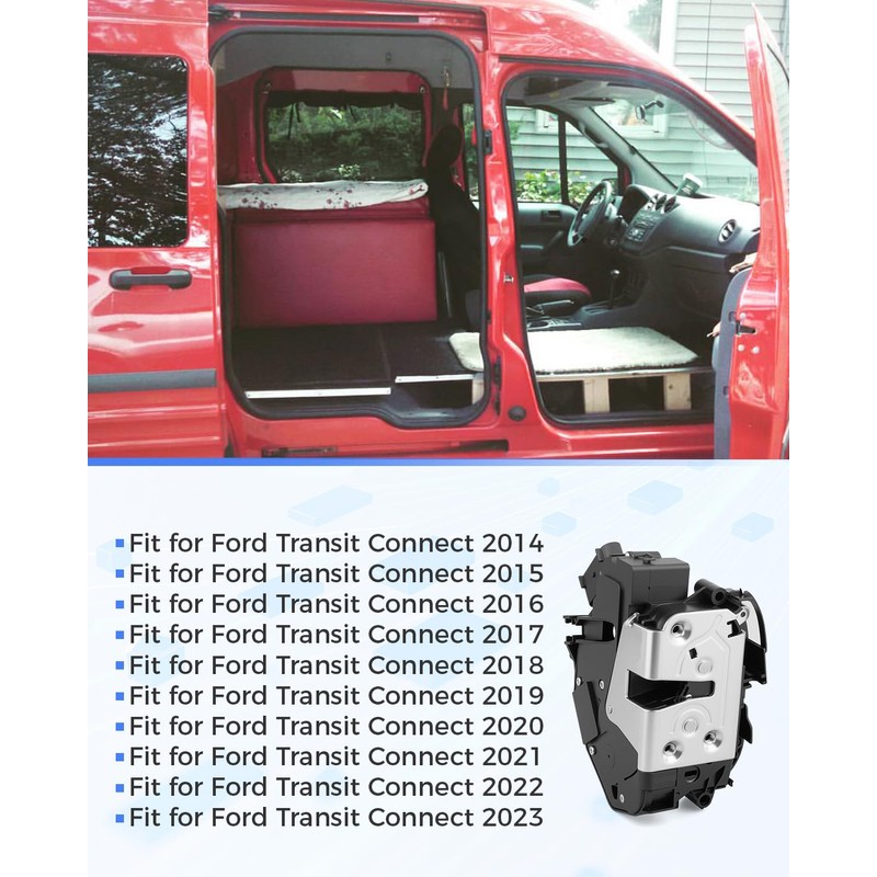 DT1Z-6121813-B Front Driver Door Lock Actuator Fit for Ford Transit