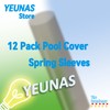 12-Pack Pool Safety Cover Spring Sleeves - Durable Replacement Protective