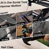 15-in-1 Multitool Hammer Black 18 In 1 Snowflake Multi Tool,