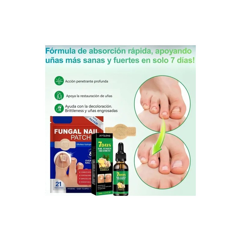 Parches Antimicóticos For El Tratamiento De Uñas