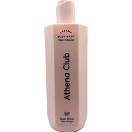 Athena Club Super Bloom Creamy Body Wash, Vegan, pH Balanced, Sulfate-Free, Vitamin-Enriched