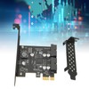 PCIE to USB 3.2 Expansion Card 5Gbps High Speed USB3.2