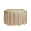 YOUR CHAIR COVERS - 108 Inch Round Premium Polyester Tablecloth