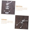 SAFIGLE 4pcs Guitar and Man Balancing Sculpture Stylish Decor for