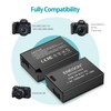 ENEGON LP-E17 LP E17 交換用Type-C 直接充電ポートバッテリー 2個 1500mAh Canon Rebel