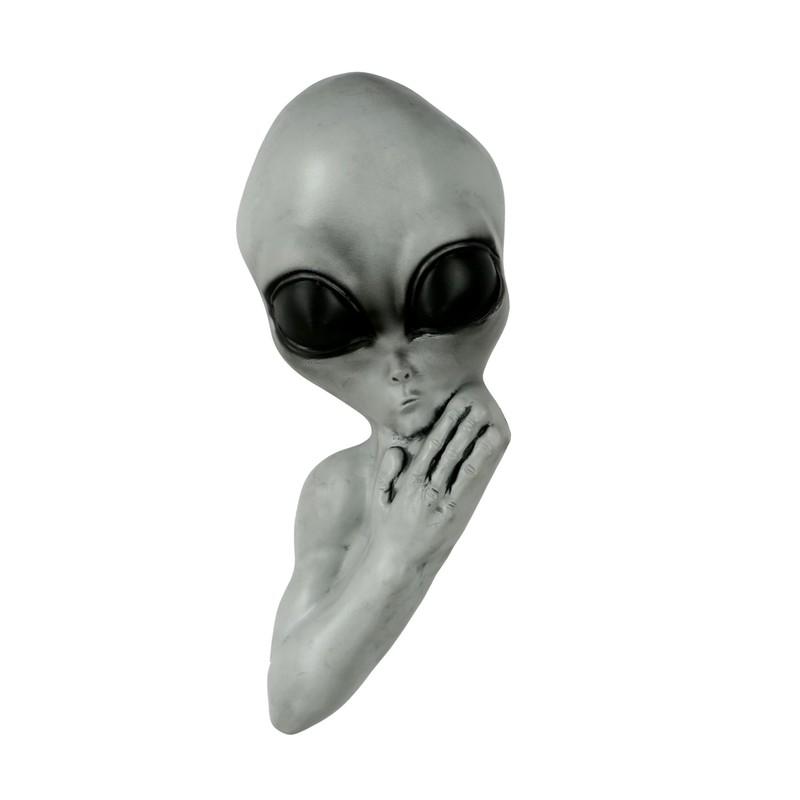 Alien Tree Peeker Outdoor Decoration