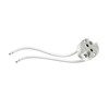 ledscom.de GU5.3/G4 Socket, Ceramic, White, 12 V AC/DC, Max. 25