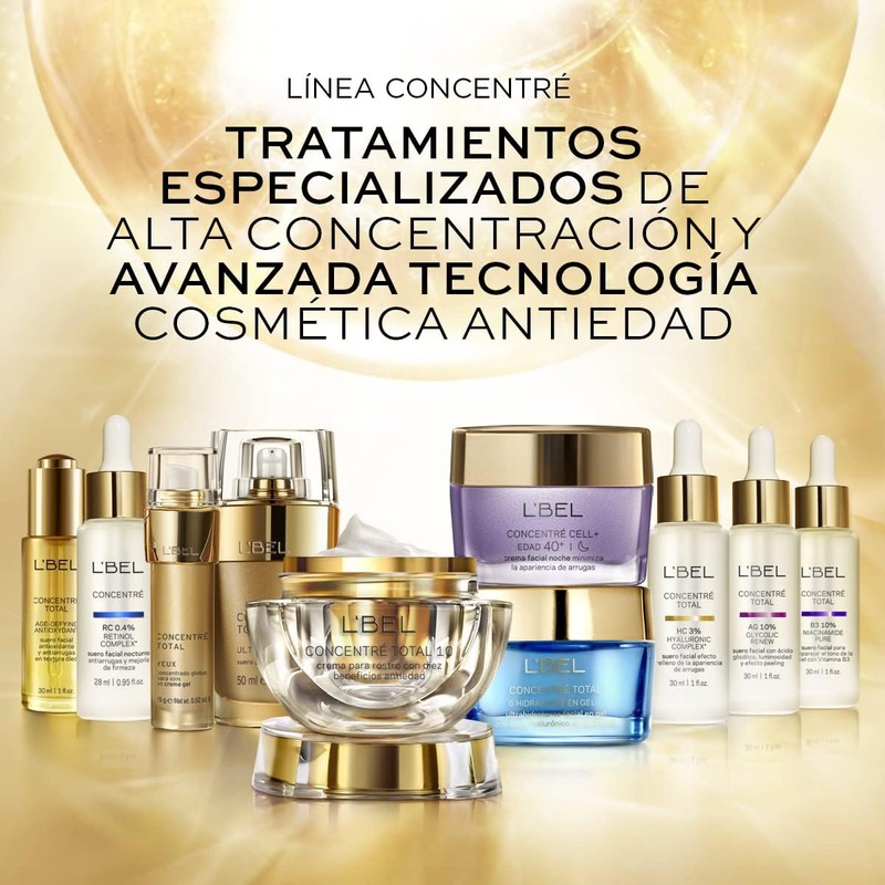 L'BEL - Concentré Total Suero Antimanchas 10% Niacinamida Pura 30