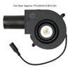 12V DC Brushless Blower Fan 2.85A 6000RPM Dual Ball Bearing