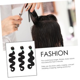 OHPHCALL 3pcs Body Wave Hair Extensions Brazilian Body Wave Human Hair Wigs for Women