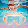 Swim Goggles for Kids 3-15, Anti-Fog, Anti-UV, No Leak, Wide