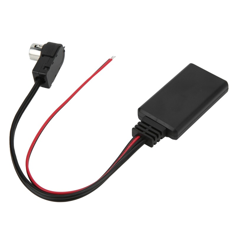 Car Bluetooth5.0 AUX IN Module Wireless ABS Black Heatproof Antiaging