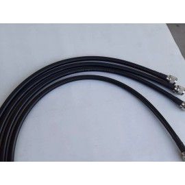 Unbranded 5 Pack US MADE  RG-213/U    N male to N  male  50 ohm  COAX CABLE  Antenna 4 FT