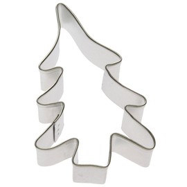 Foose Pine Tree Cookie Cutter 3.5 Inch –Tin Plated Steel Cookie Cutters – Pine Tree Cookie Mold