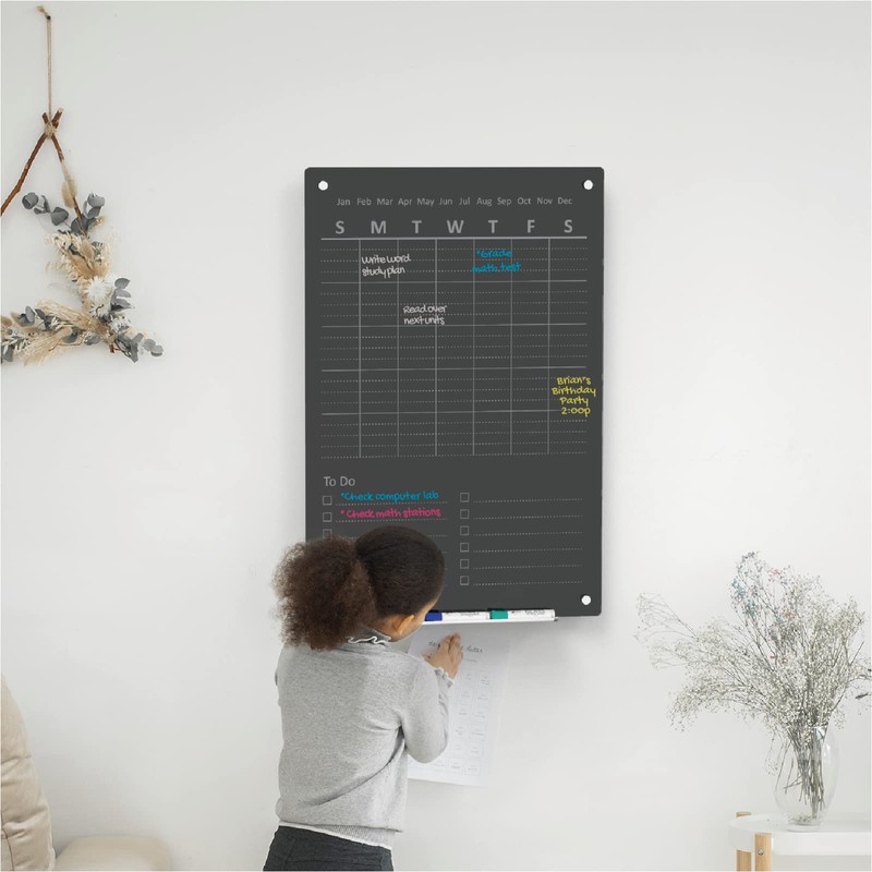 Audio-Visual Direct Magnetic Weekly Planner Dry-Erase Board for Wall -