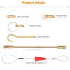 Taxutor 25FT Fiberglass Running Electrical Wire Cable Pulling Fish Tape