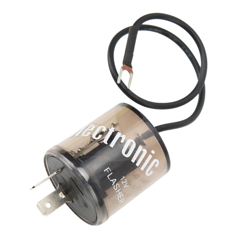 2Pin Electronic Flasher Relay LED Turn Signal Lights Bulbs Relay