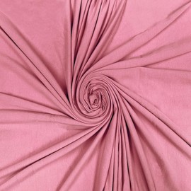 Pico Textiles 1 Yard - Baby Pink Cotton Spandex Jersey Fabric - 4 Way Stretch - Sold by The Yard - Ideal for T-Shirts, Dresses, Athleticwear Apparel