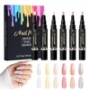 Rotuladores de gel para uñas 6 Piezas Rotuladores de Pintura