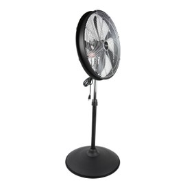 Blue Blower High Velocity Oscillating Adjustable Tilt 20in Shroud Pedestal Fan