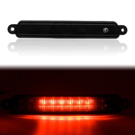 LED 3rd Third Brake Light for Armada 04-15, KEWISAUTO Smoked Black Center High Mount Stop Light for Nissan Armada 2005-2015/ Nissan Pathfinder Armada 2004/ Infiniti QX56 2004-2010 Accessories(1PCS)