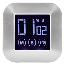 Nikou Touch Screen Kitchen Timer Digital Timer with Large LED Display Electronic Cooking Reminder