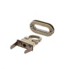 Twist Closure Bag Closure 4 Pcs Metal Bag Clasp Thumb