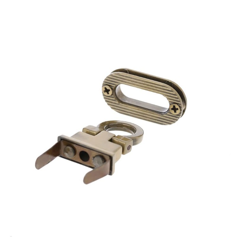 Twist Closure Bag Closure 4 Pcs Metal Bag Clasp Thumb