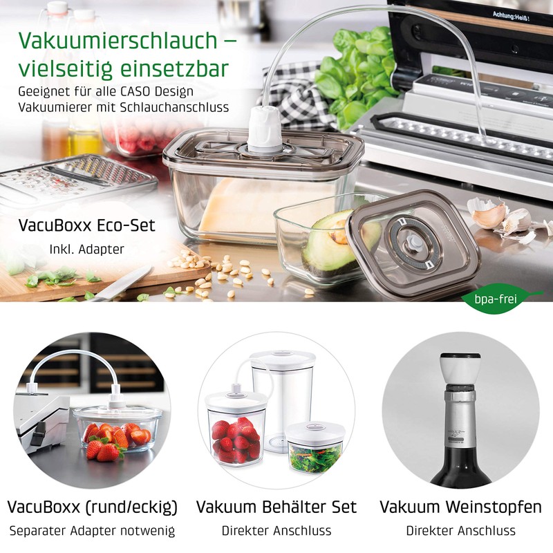 Caso VacuBoxx ES Vacuum Freshness Container