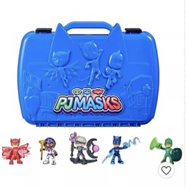 Hasbro PJ Masks Carry N' Go Battle Case 5 Action Figures & Accessories