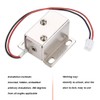 DC 12V Solenoid Electromagnetic Electric Lock, Widely Used Door Cabinet